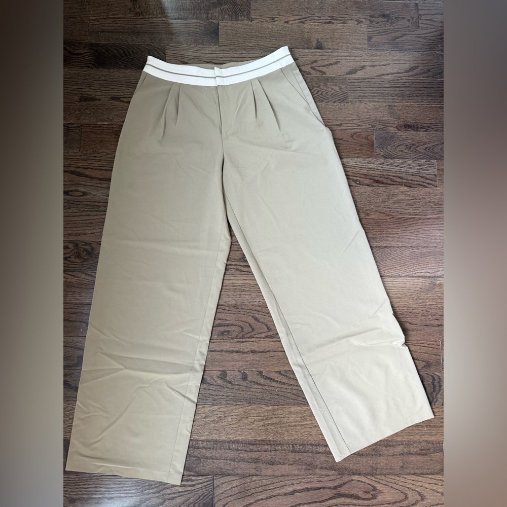 Wayf Light Gray/Green Pants - Picture 4 of 4